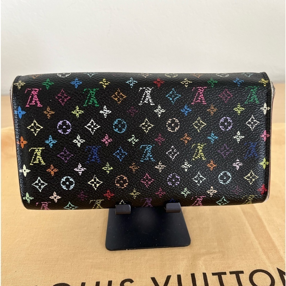 Louis Vuitton Portefeuille Murikami wallet with 46”unbrand chain 2006 - Picture 4 of 17